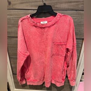 Pink Zenana sweatshirt